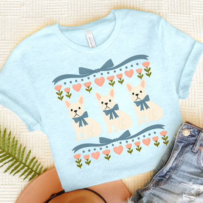 White French Bulldog Grandma TShirt