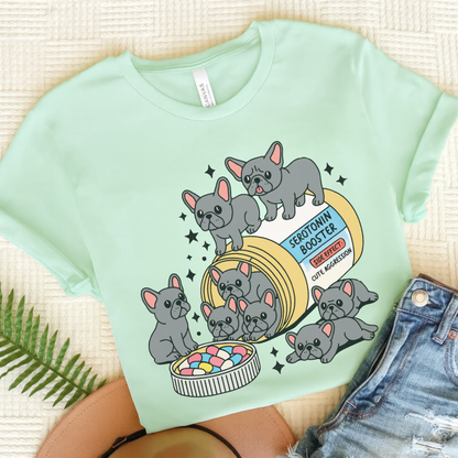 Serotonin Tee Black French Bulldog