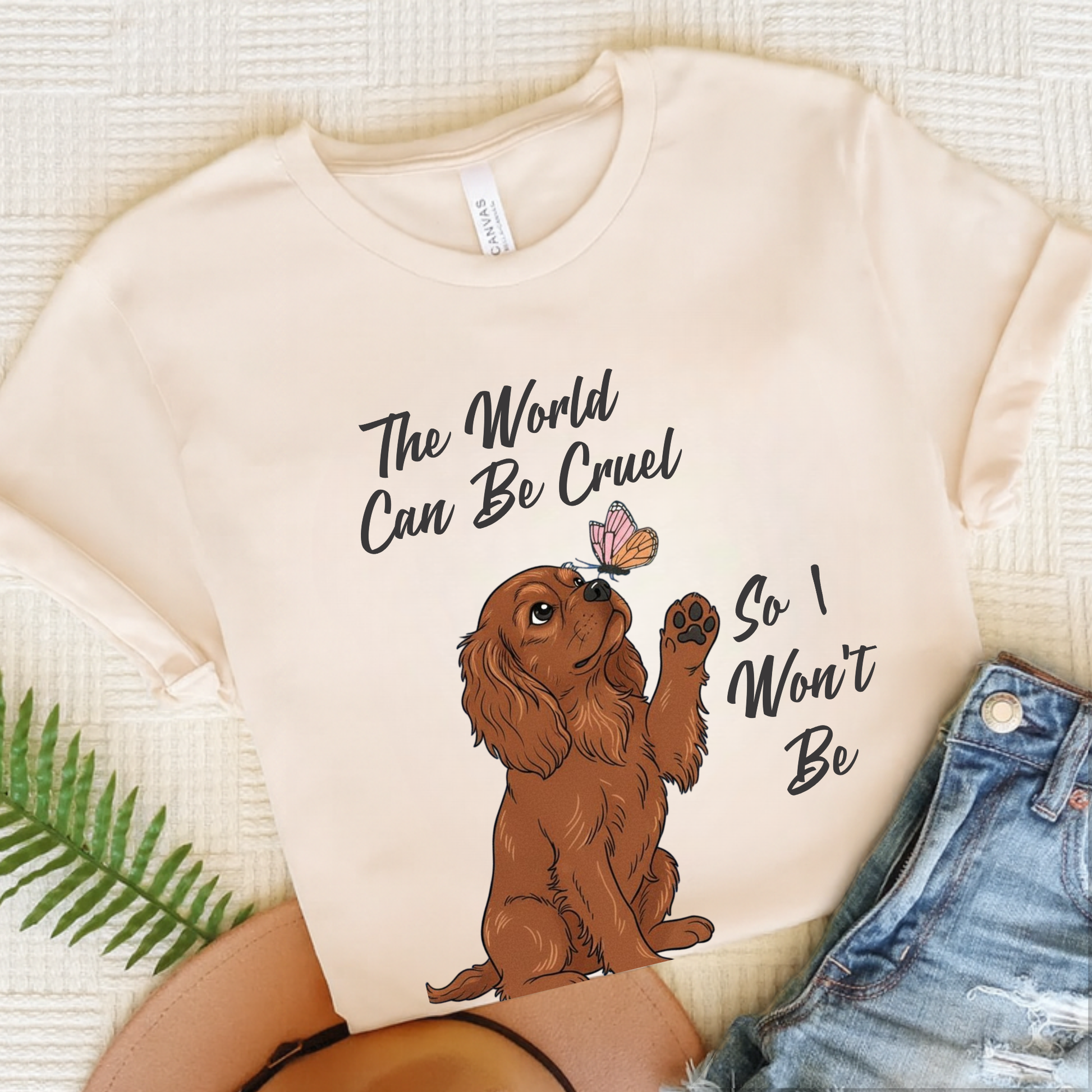 Cruel World Ruby Cavalier Tshirt