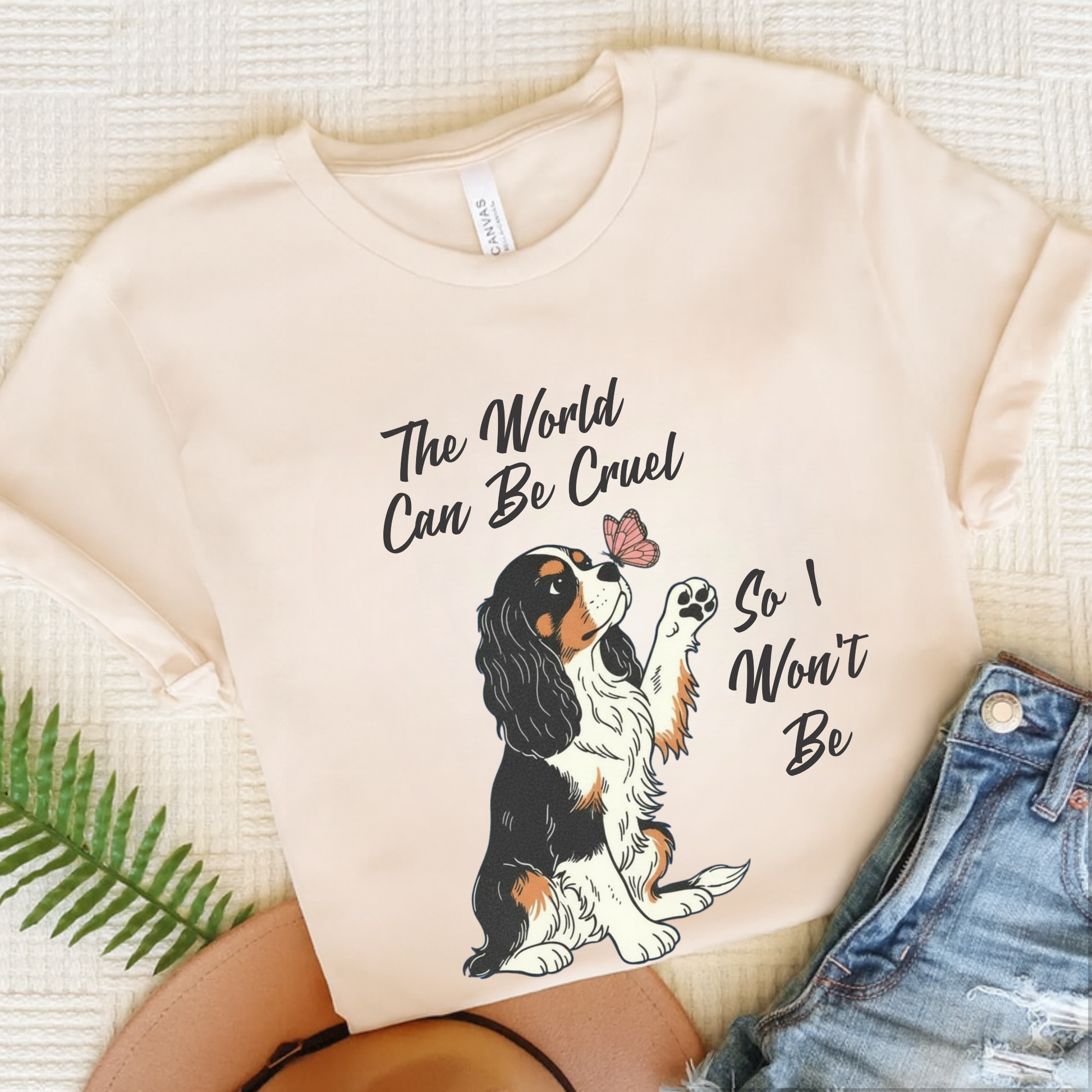 Cruel World Tricolor Cavalier Tshirt