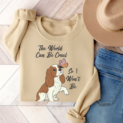 Cruel World Blenheim Cavalier Sweatshirt Sand