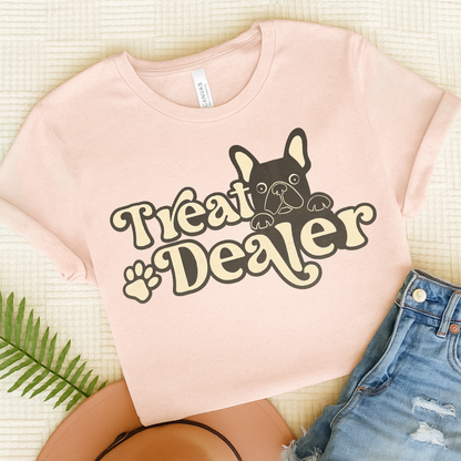 Black French Bulldog Treat Dealer TShirt