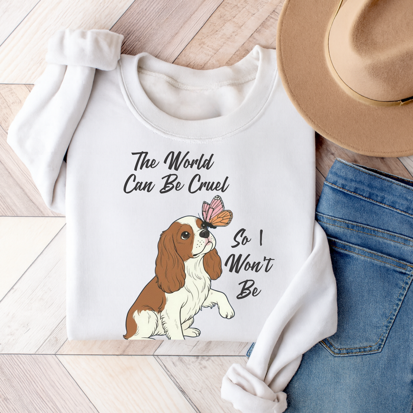 Cruel World Blenheim Cavalier Sweatshirt