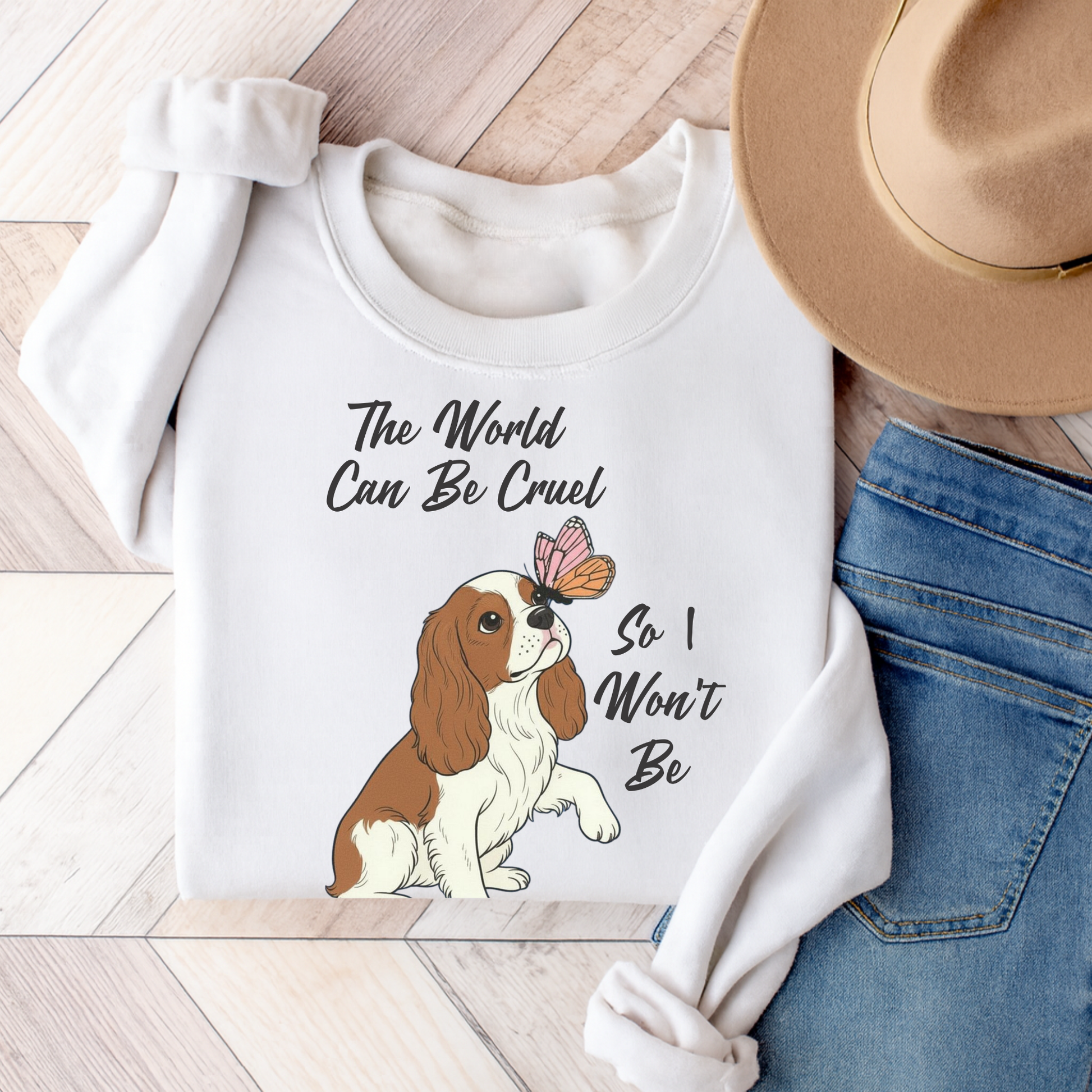 Cruel World Blenheim Cavalier Sweatshirt