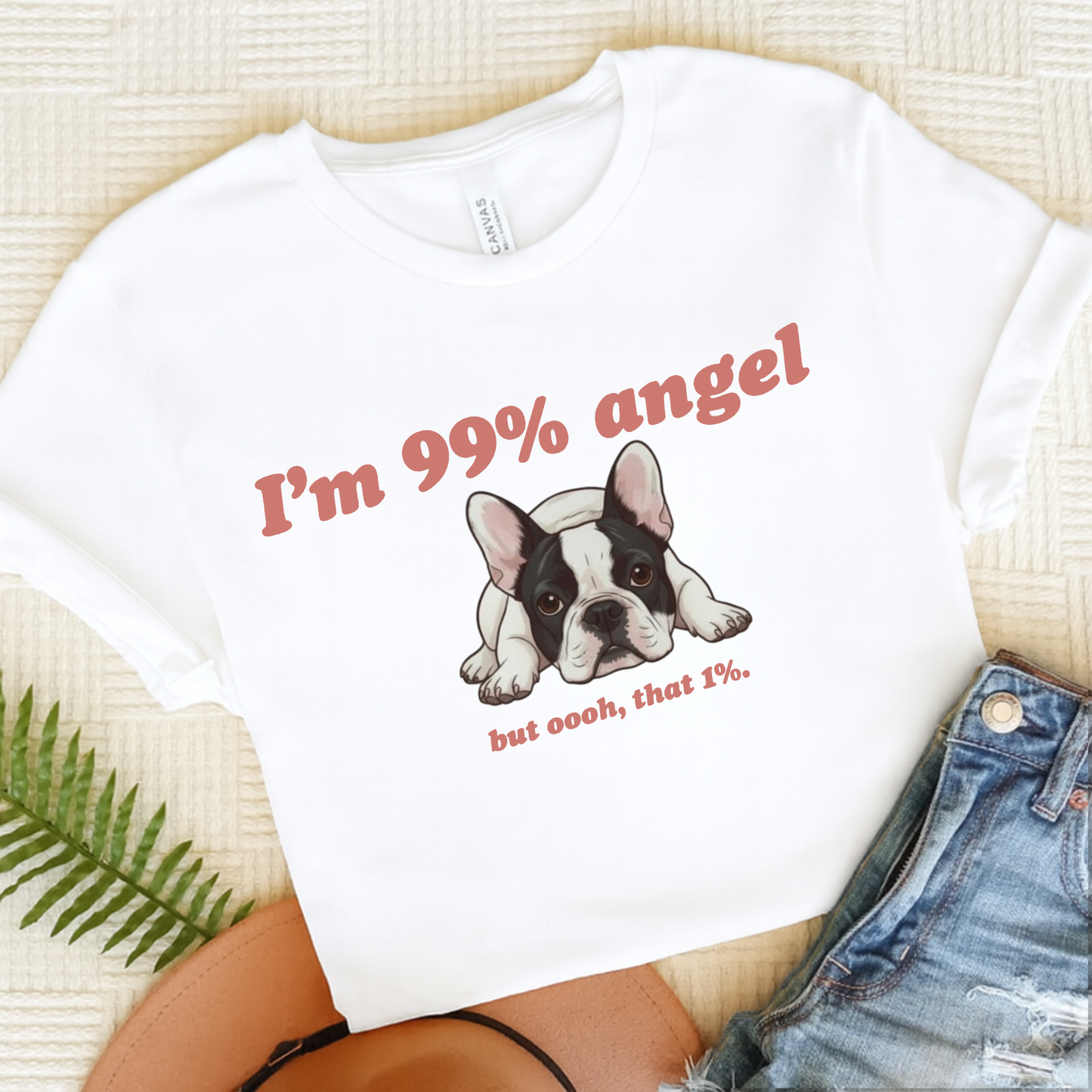 Piebald 99% Angel TShirt White