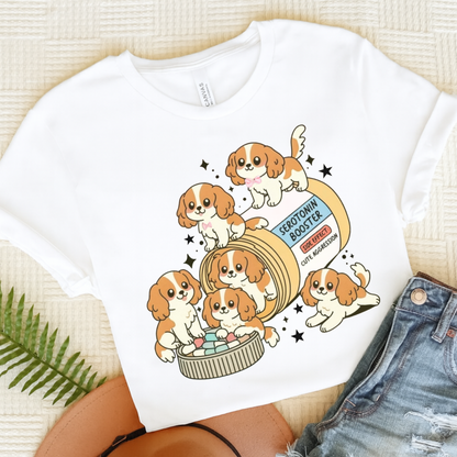 Blenheim Cavalier King Charles Serotonin Tee