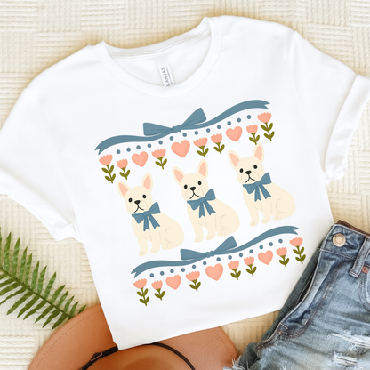 White French Bulldog Grandma TShirt