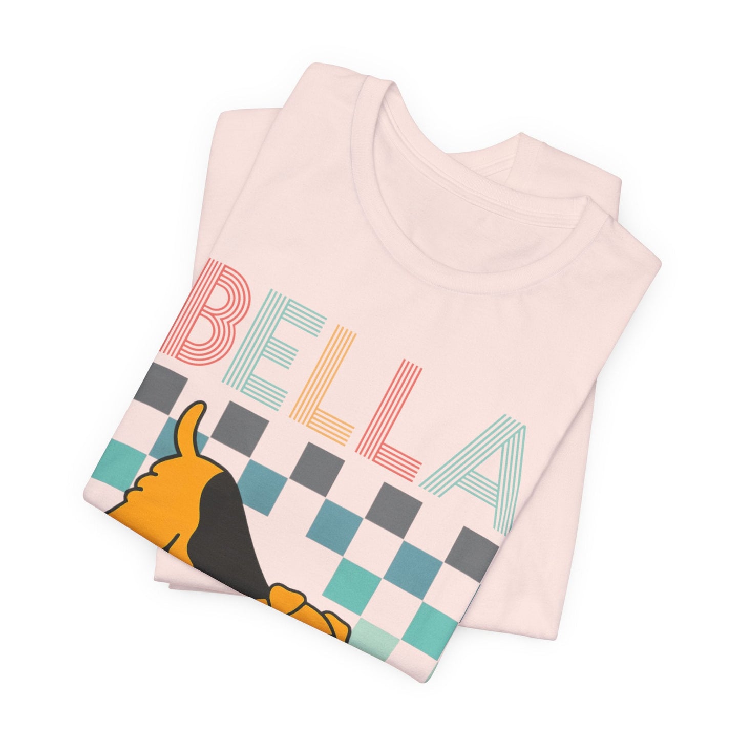 Airedale Terrier Checkered TShirt