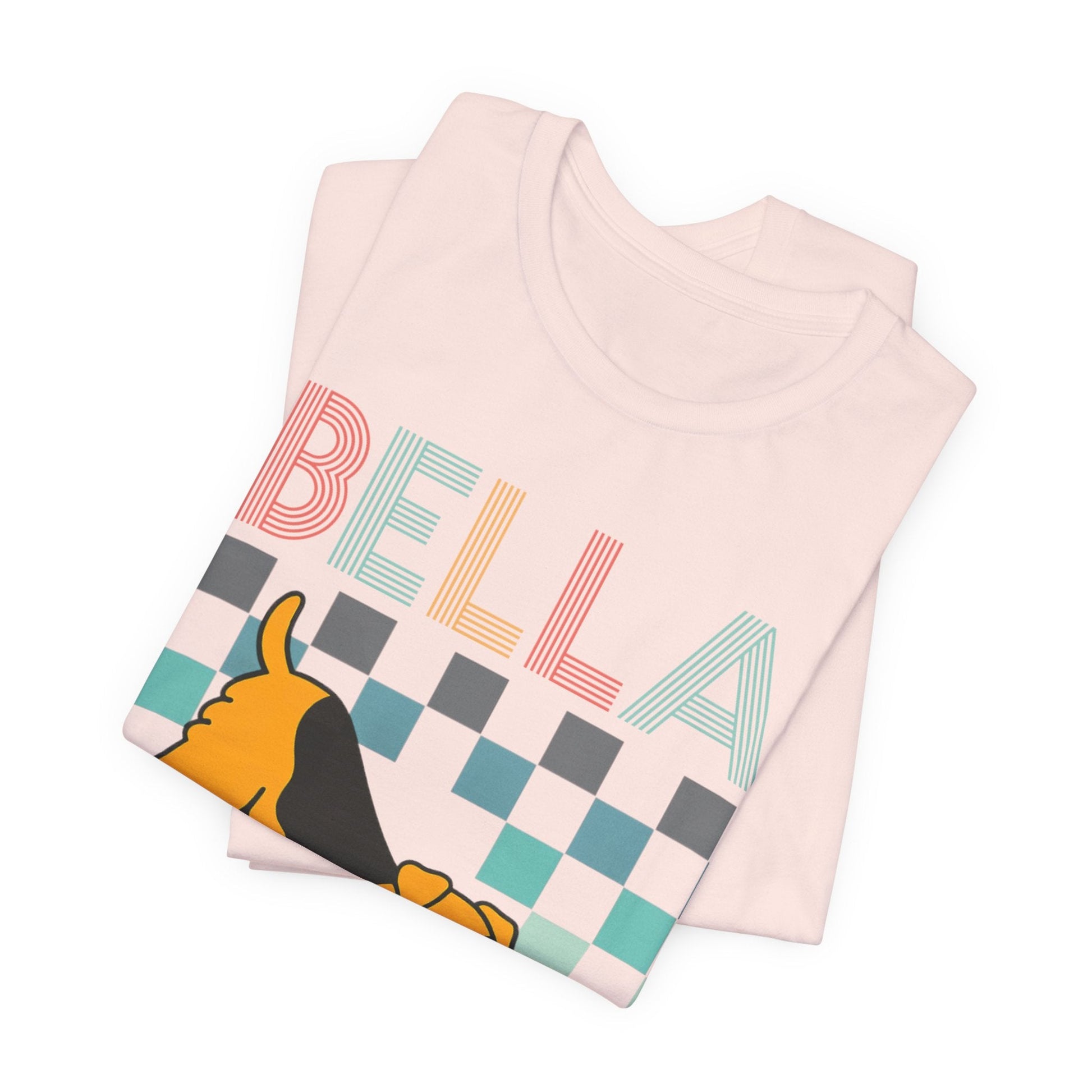 Airedale Terrier Checkered TShirt