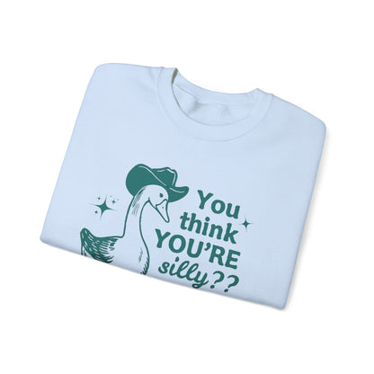 Airedale Terrier Silly Goose Sweatshirt