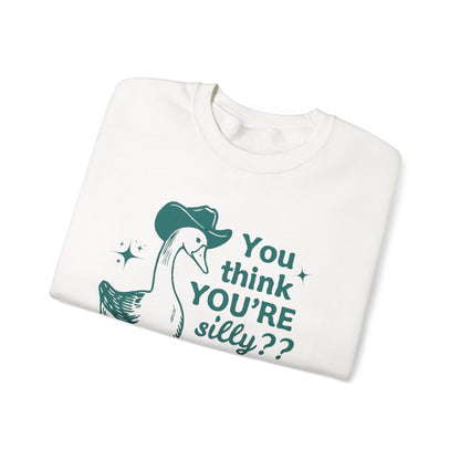 Airedale Terrier Silly Goose Sweatshirt