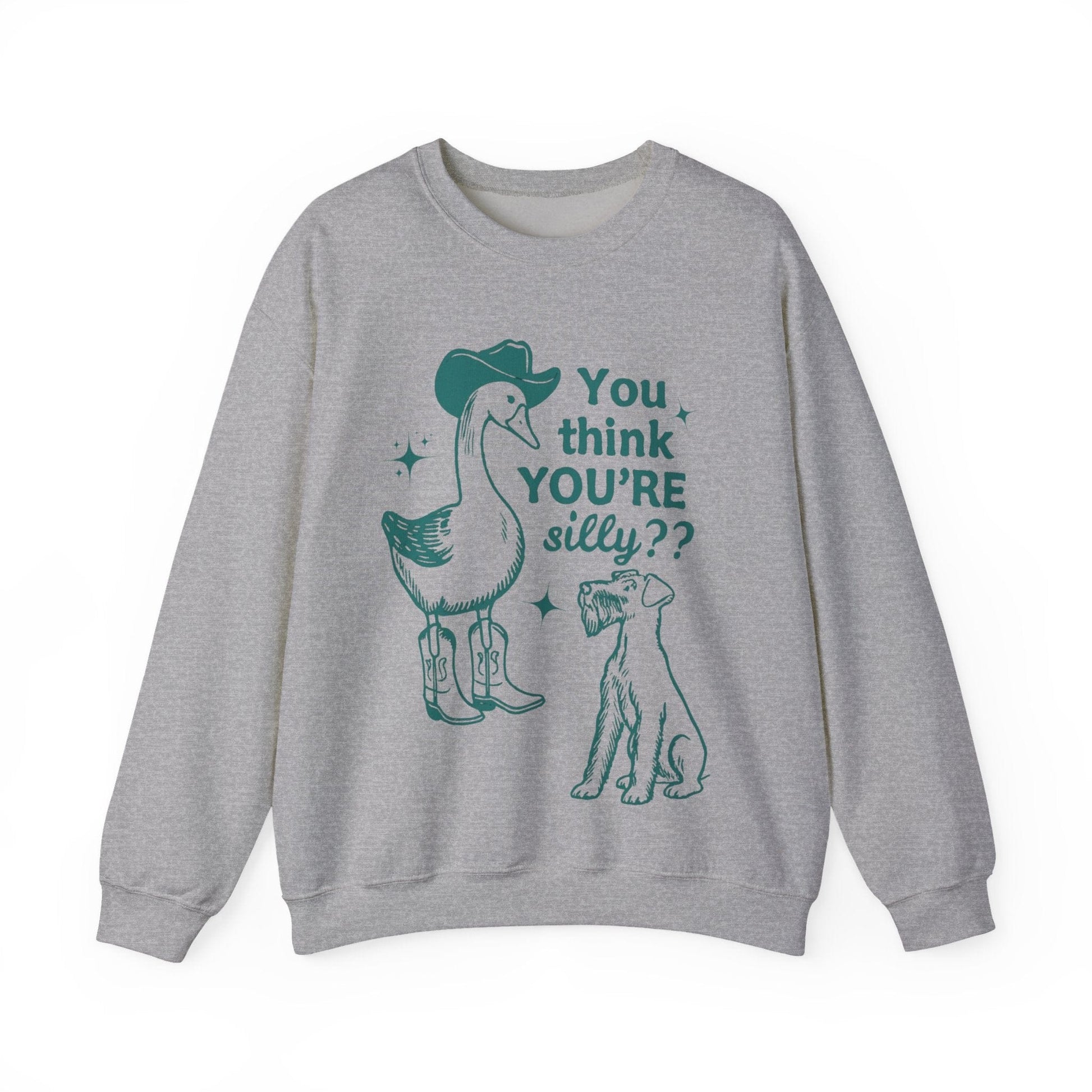 Airedale Terrier Silly Goose Sweatshirt