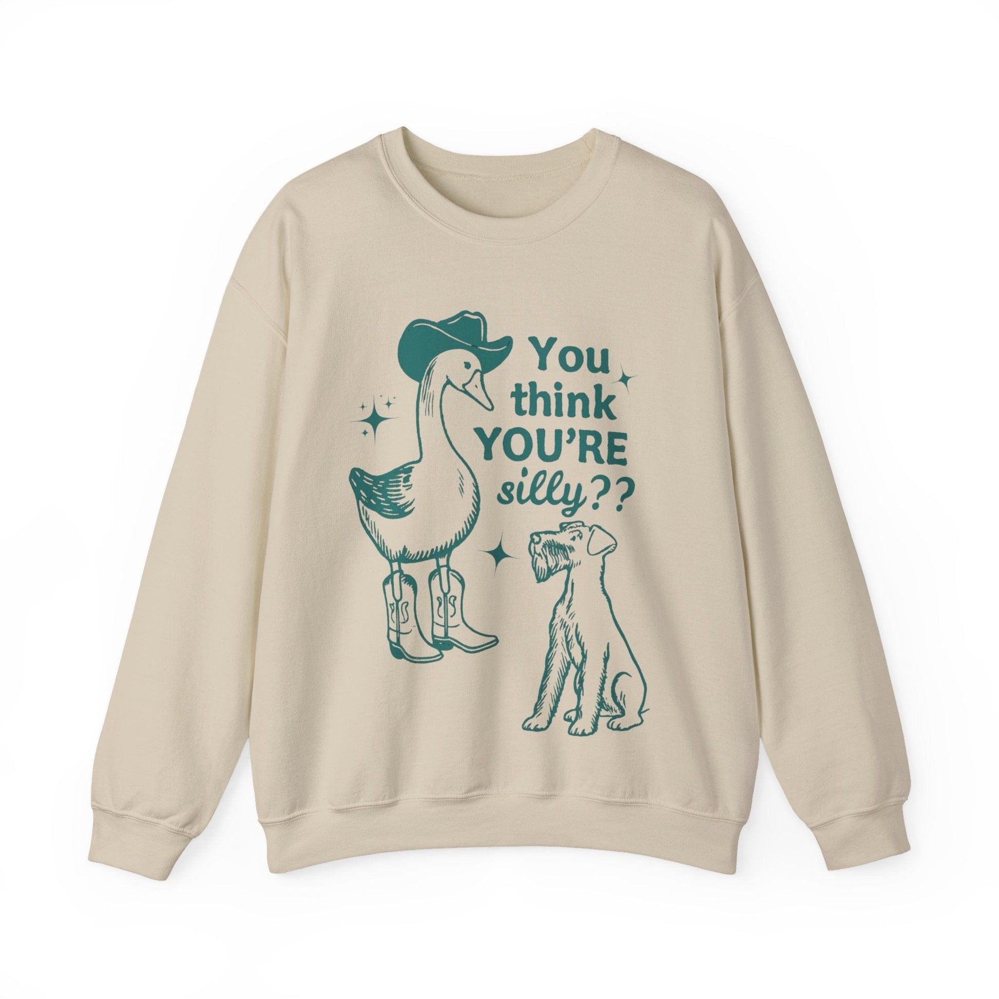 Airedale Terrier Silly Goose Sweatshirt