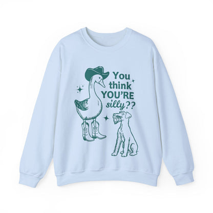 Airedale Terrier Silly Goose Sweatshirt