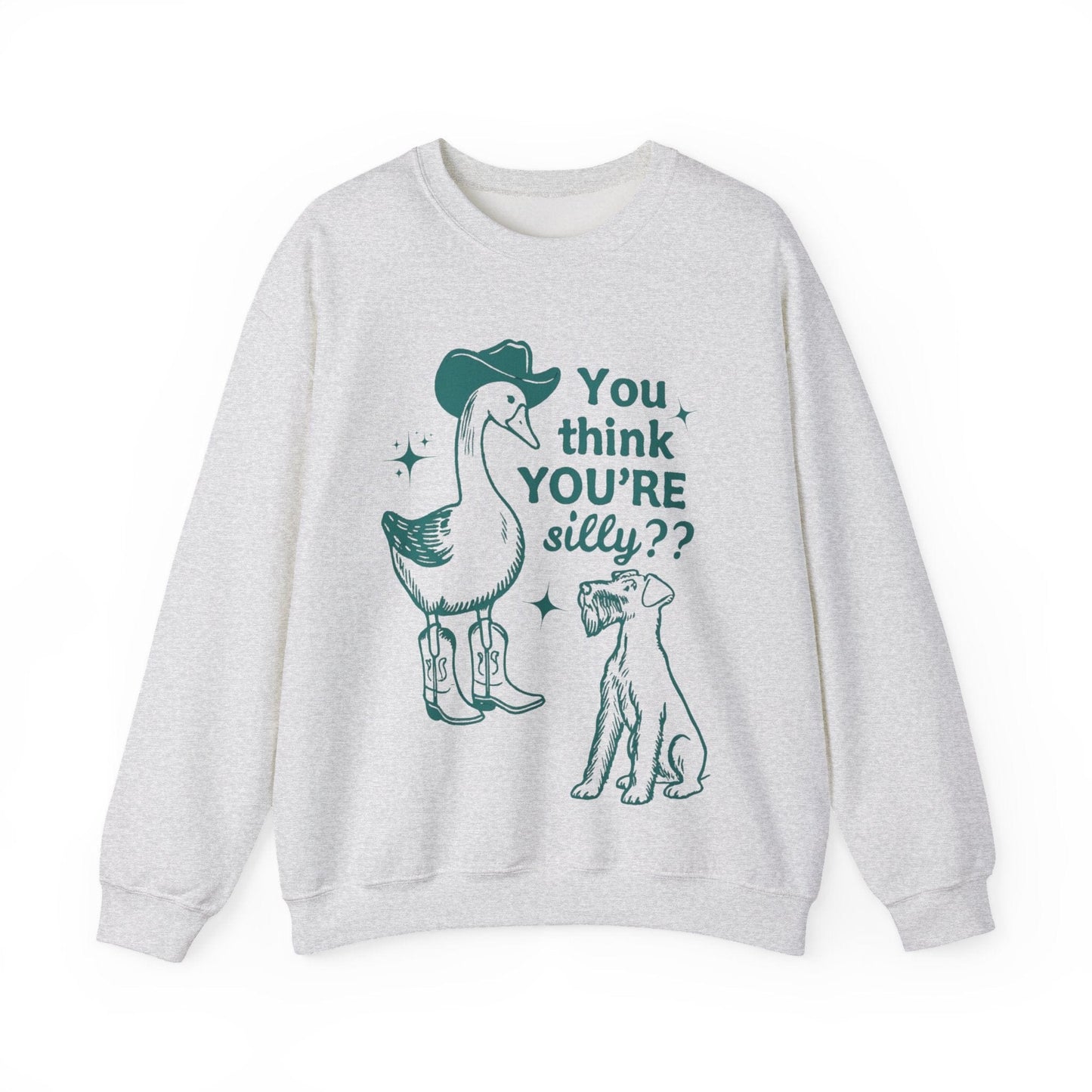 Airedale Terrier Silly Goose Sweatshirt