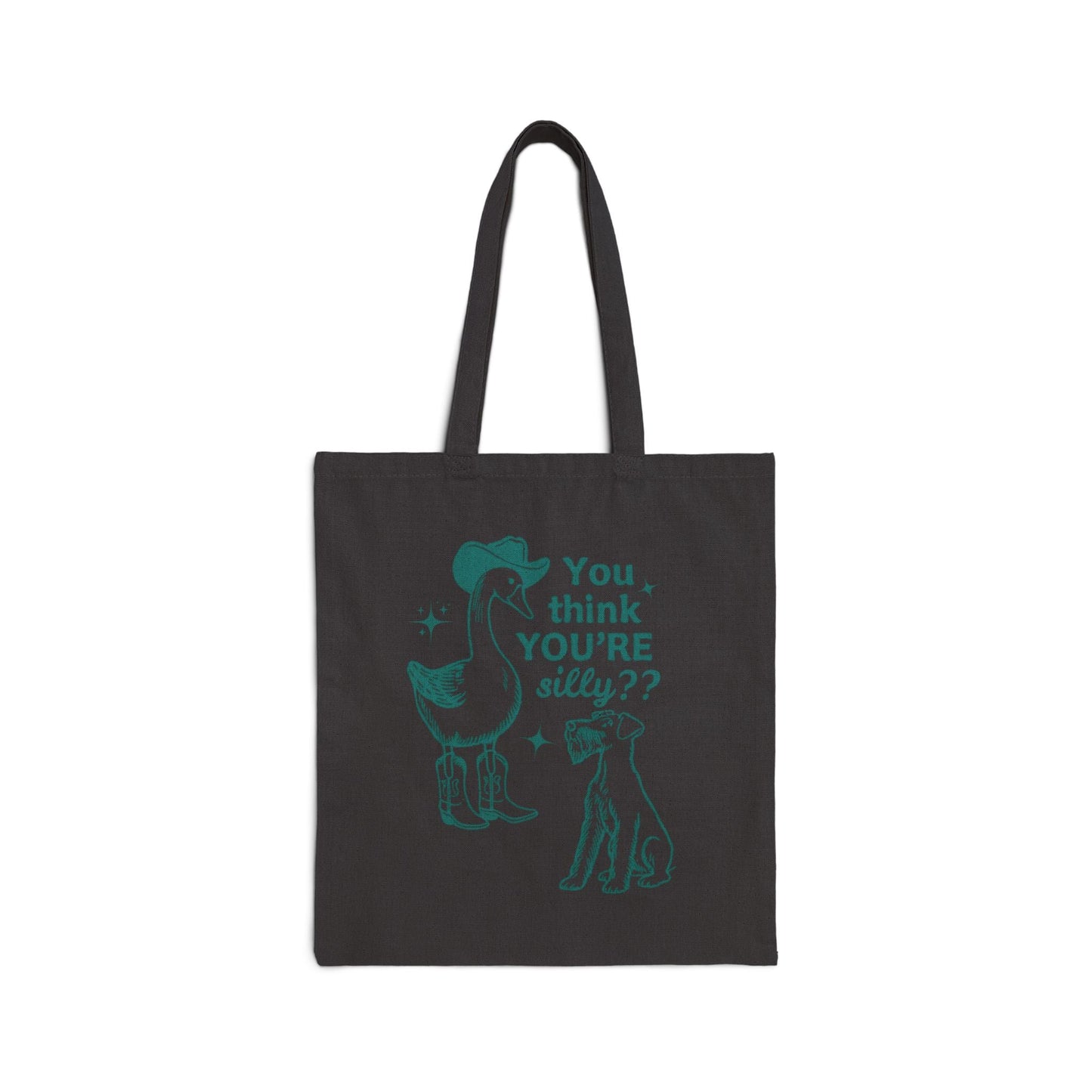 Airedale Terrier Silly Goose Tote Bag