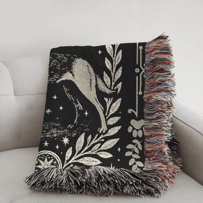 Printify Blanket Belgian Malinois Celestial Woven Blanket