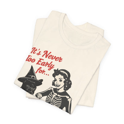 Black French Bulldog Early Halloween TShirt