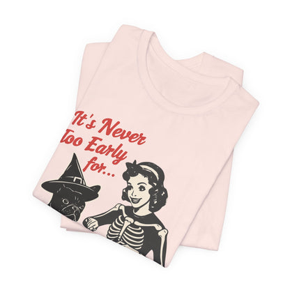 Black French Bulldog Early Halloween TShirt