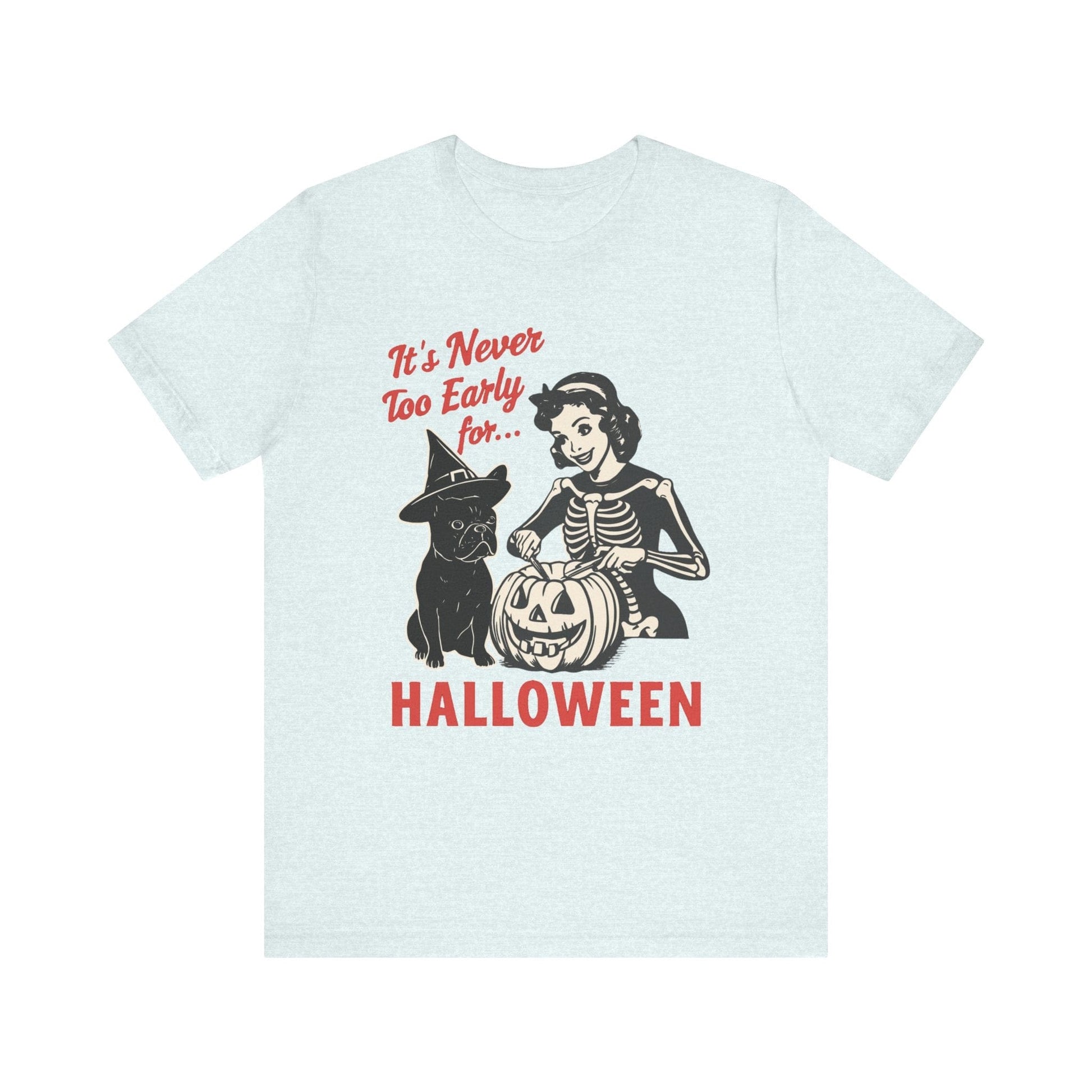 Black French Bulldog Early Halloween TShirt
