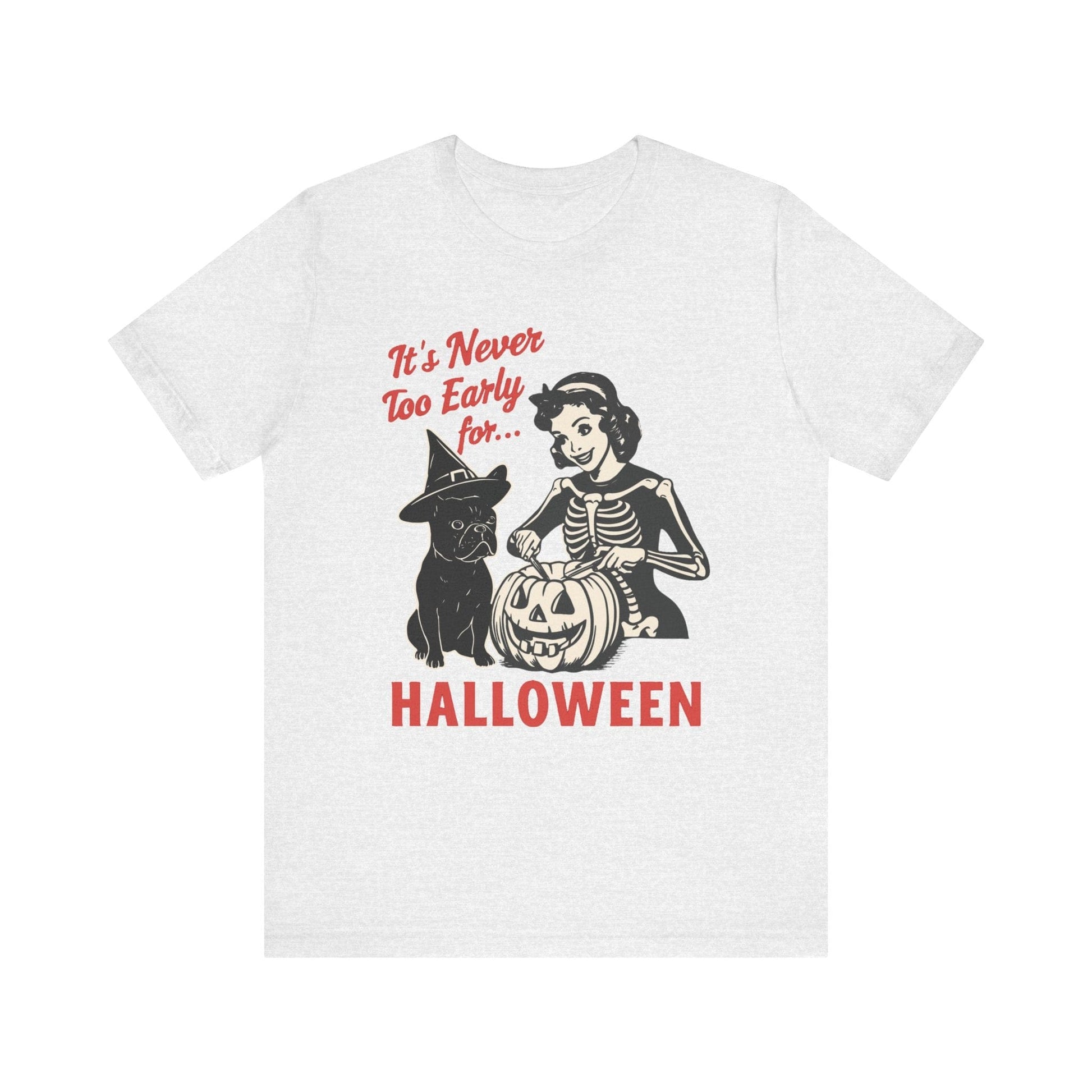 Black French Bulldog Early Halloween TShirt