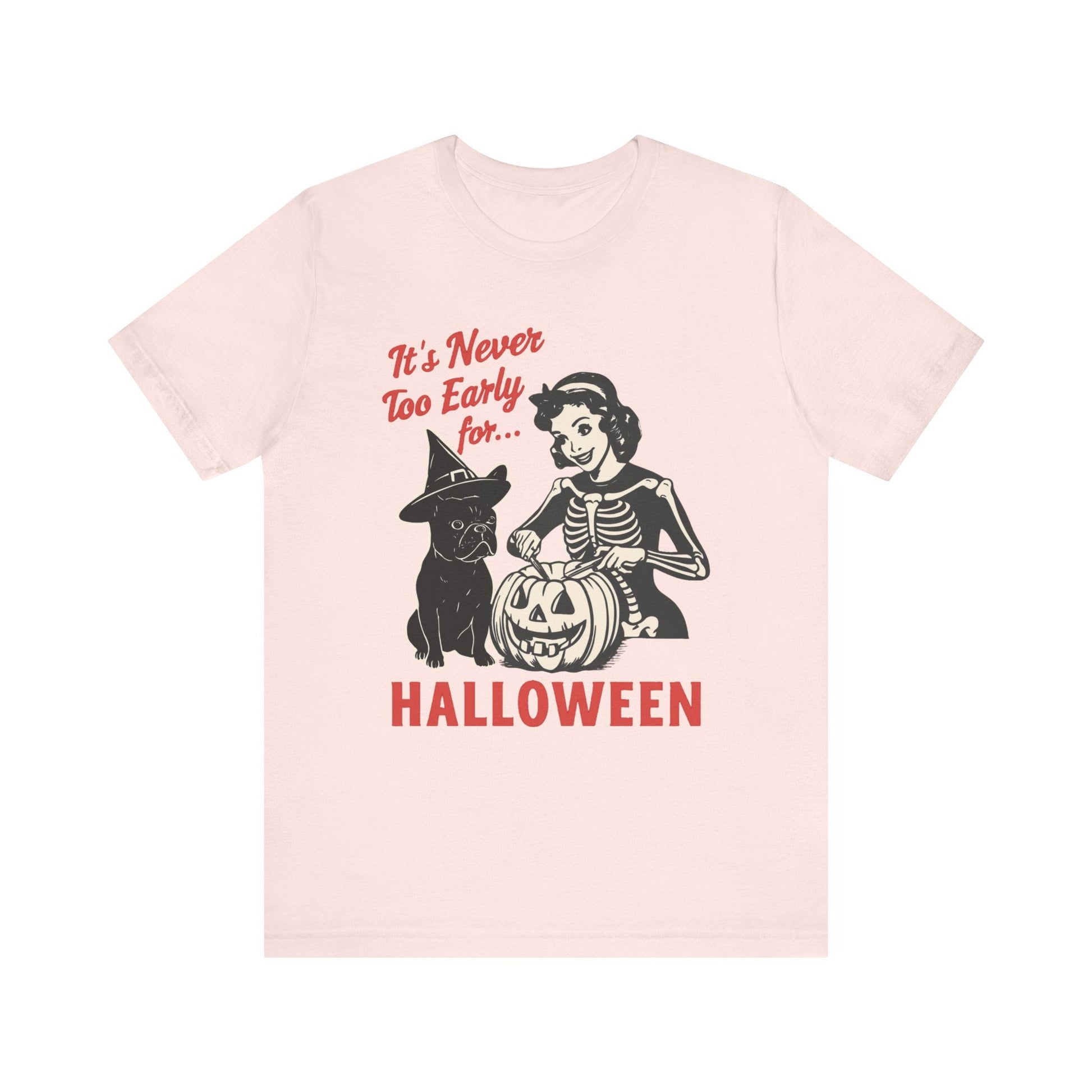 Black French Bulldog Early Halloween TShirt