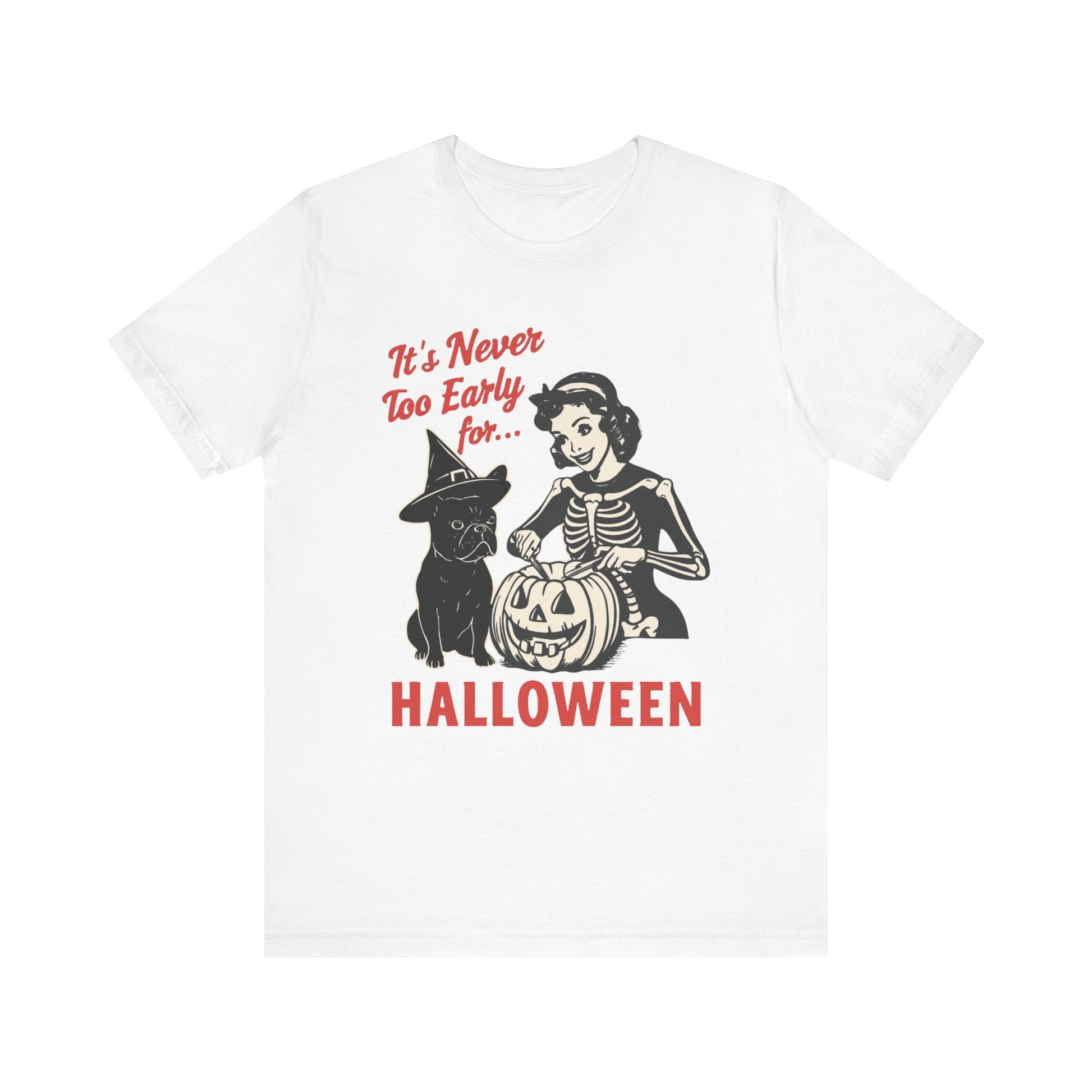 Black French Bulldog Early Halloween TShirt