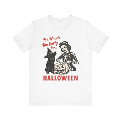 Black French Bulldog Early Halloween TShirt