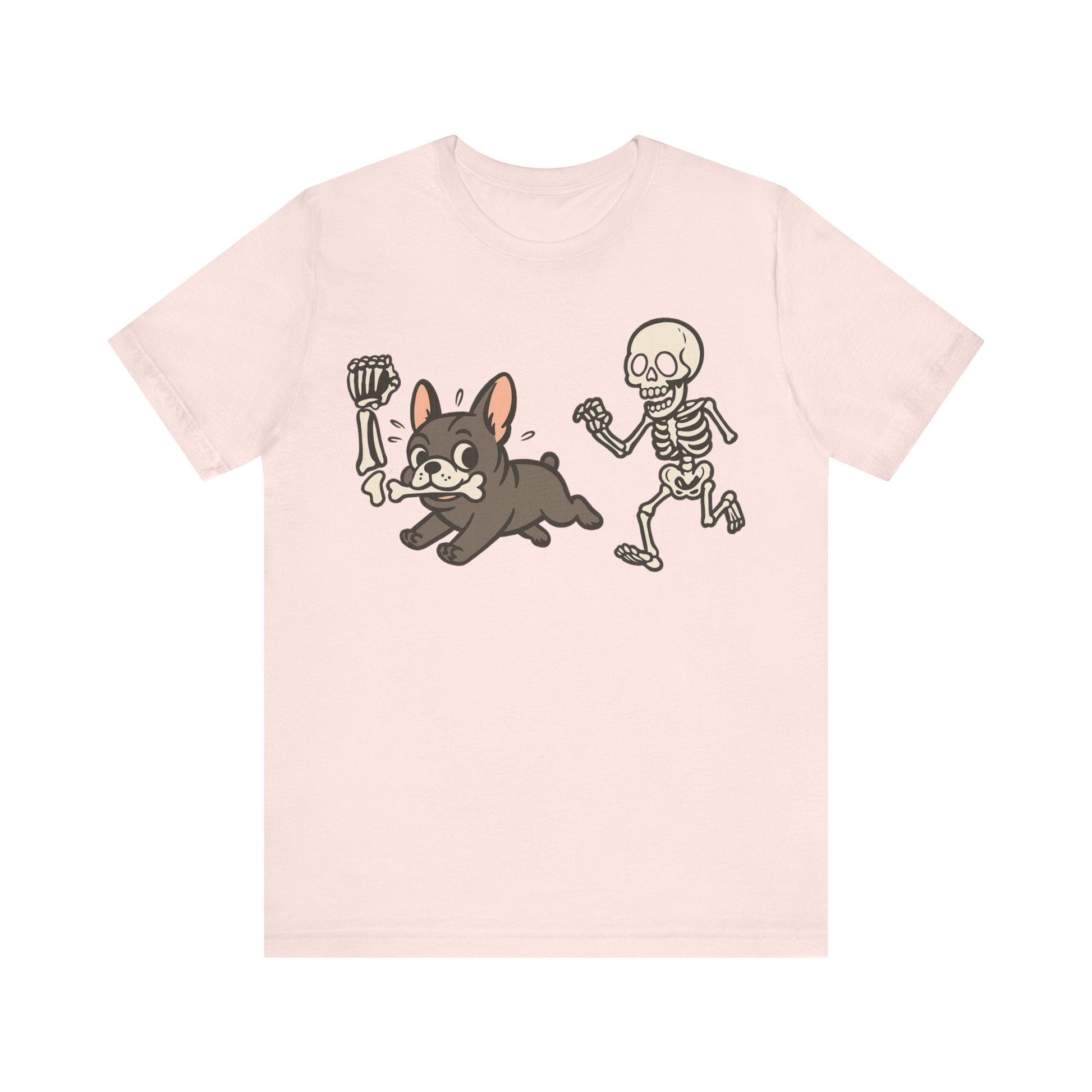 Printify T-Shirt Black French Bulldog Grave Robber TShirt