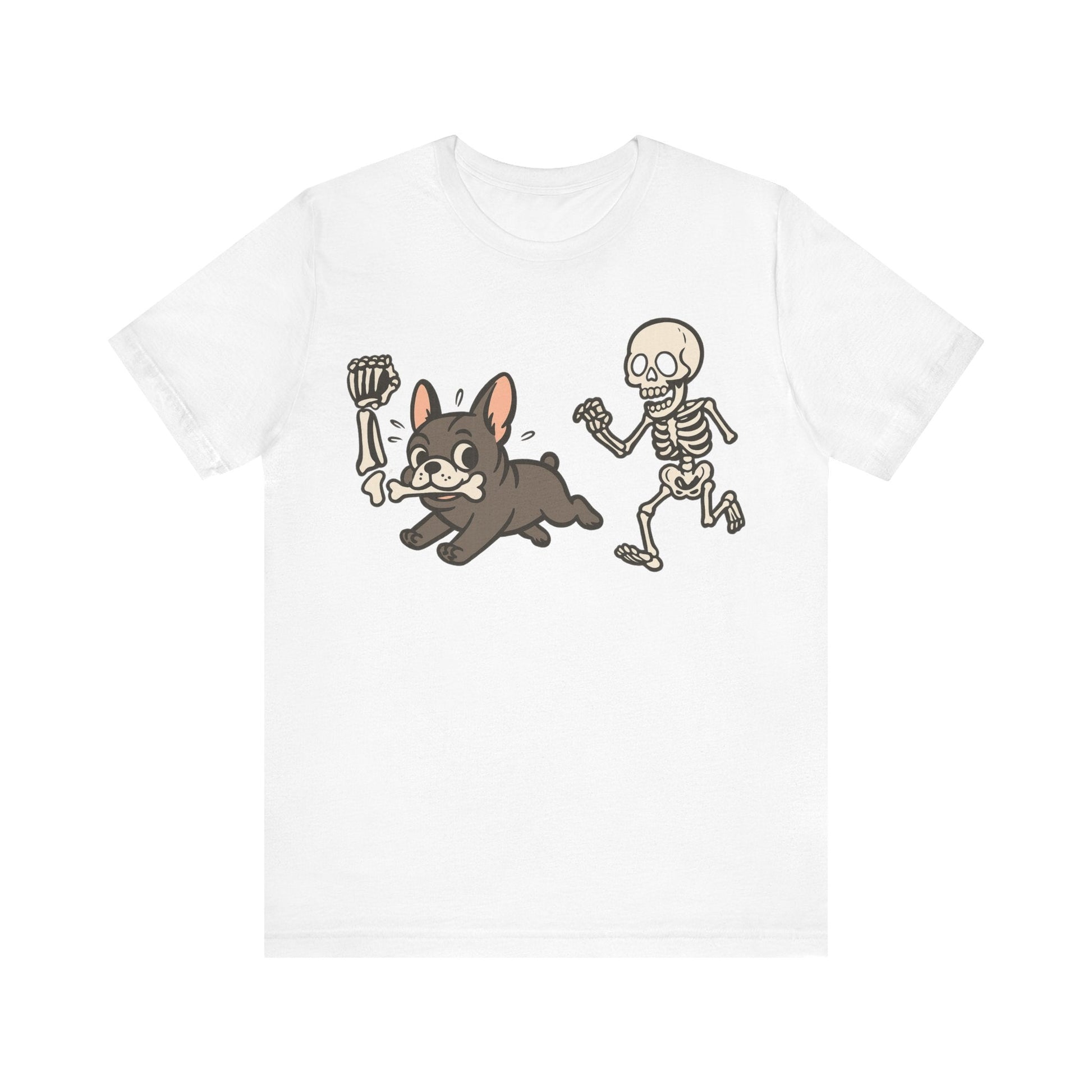 Printify T-Shirt Black French Bulldog Grave Robber TShirt