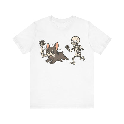 Printify T-Shirt Black French Bulldog Grave Robber TShirt