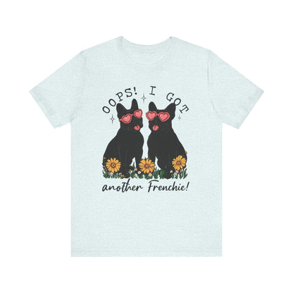 Black French Bulldog Oops TShirt