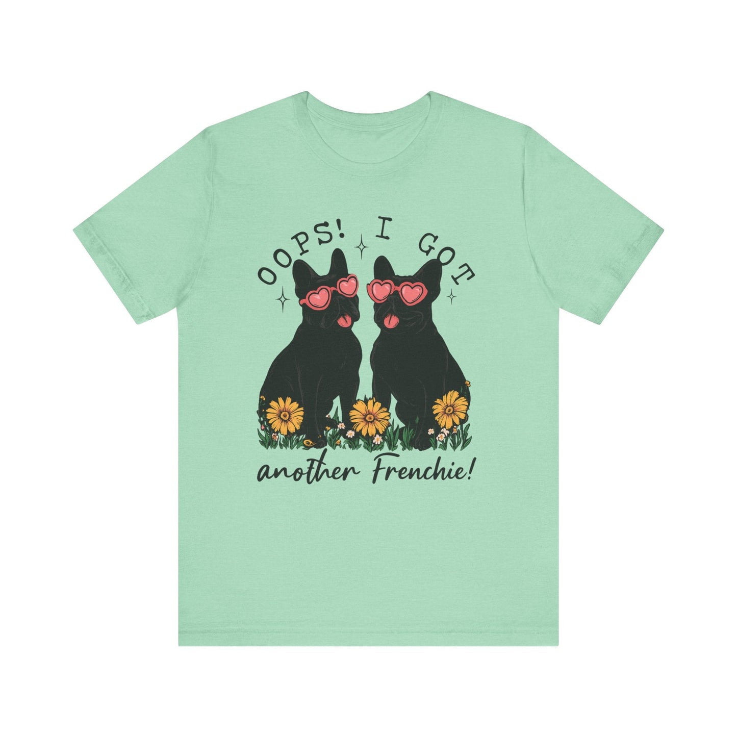 Black French Bulldog Oops TShirt