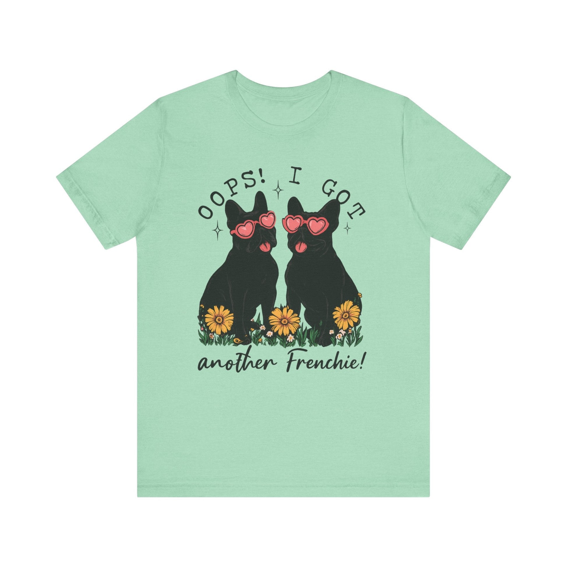 Black French Bulldog Oops TShirt