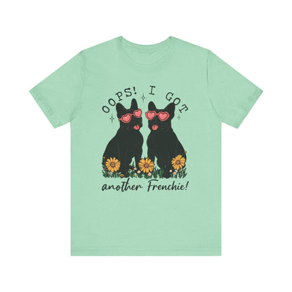 Black French Bulldog Oops TShirt