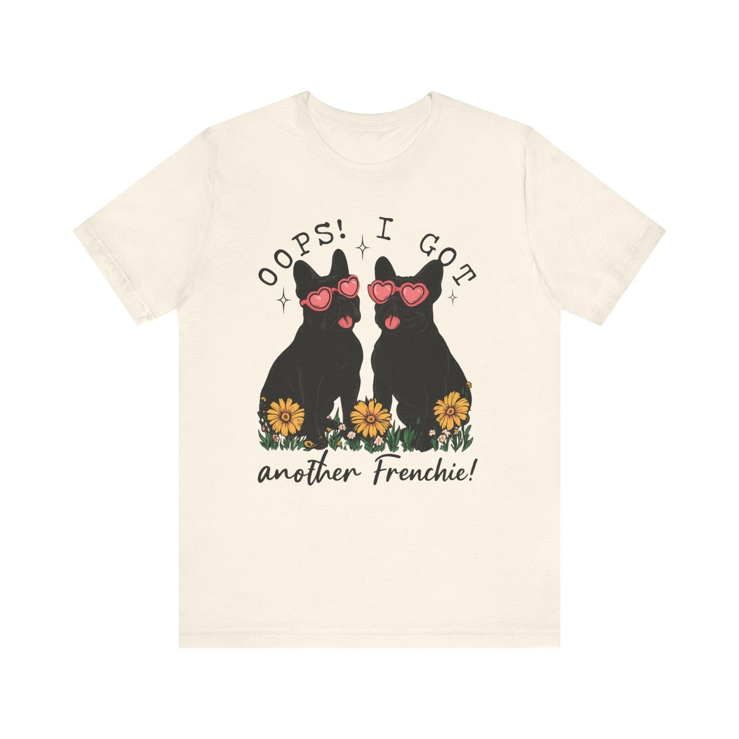 Black French Bulldog Oops TShirt
