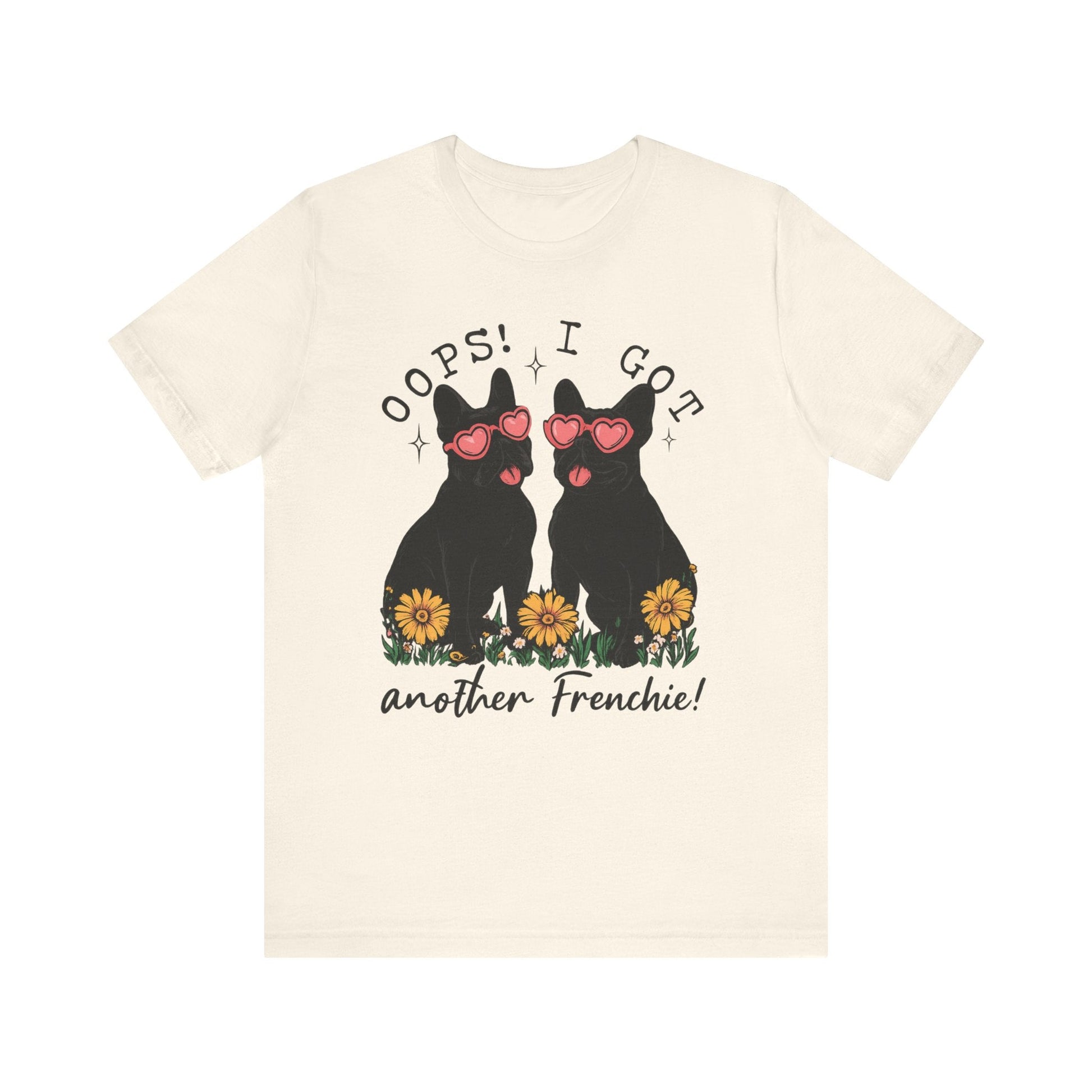 Black French Bulldog Oops TShirt