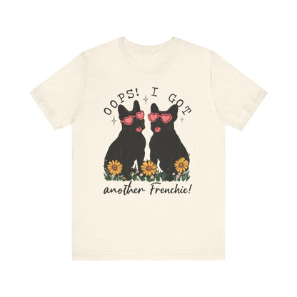 Black French Bulldog Oops TShirt