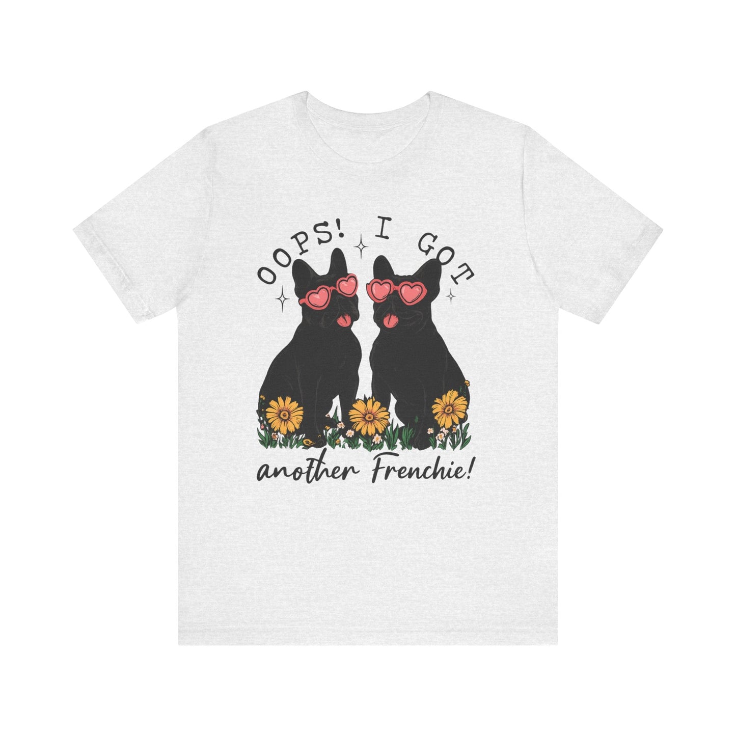 Black French Bulldog Oops TShirt