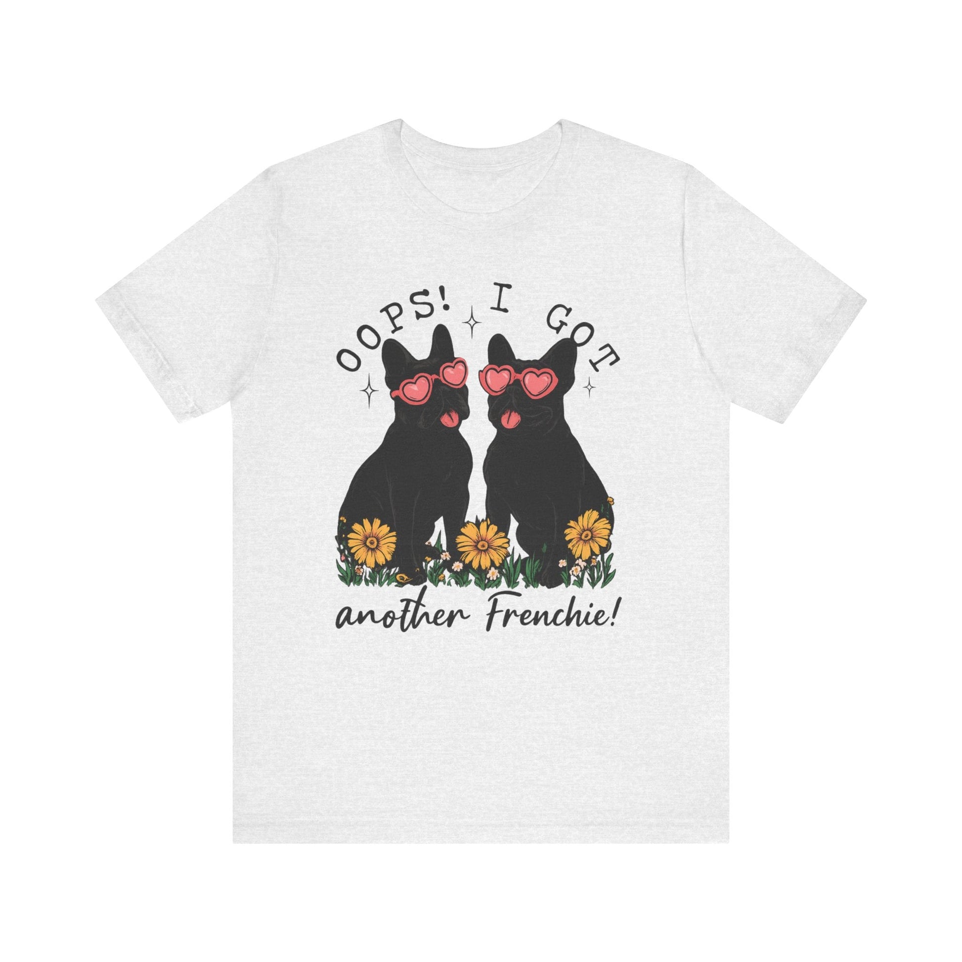 Black French Bulldog Oops TShirt