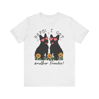 Black French Bulldog Oops TShirt