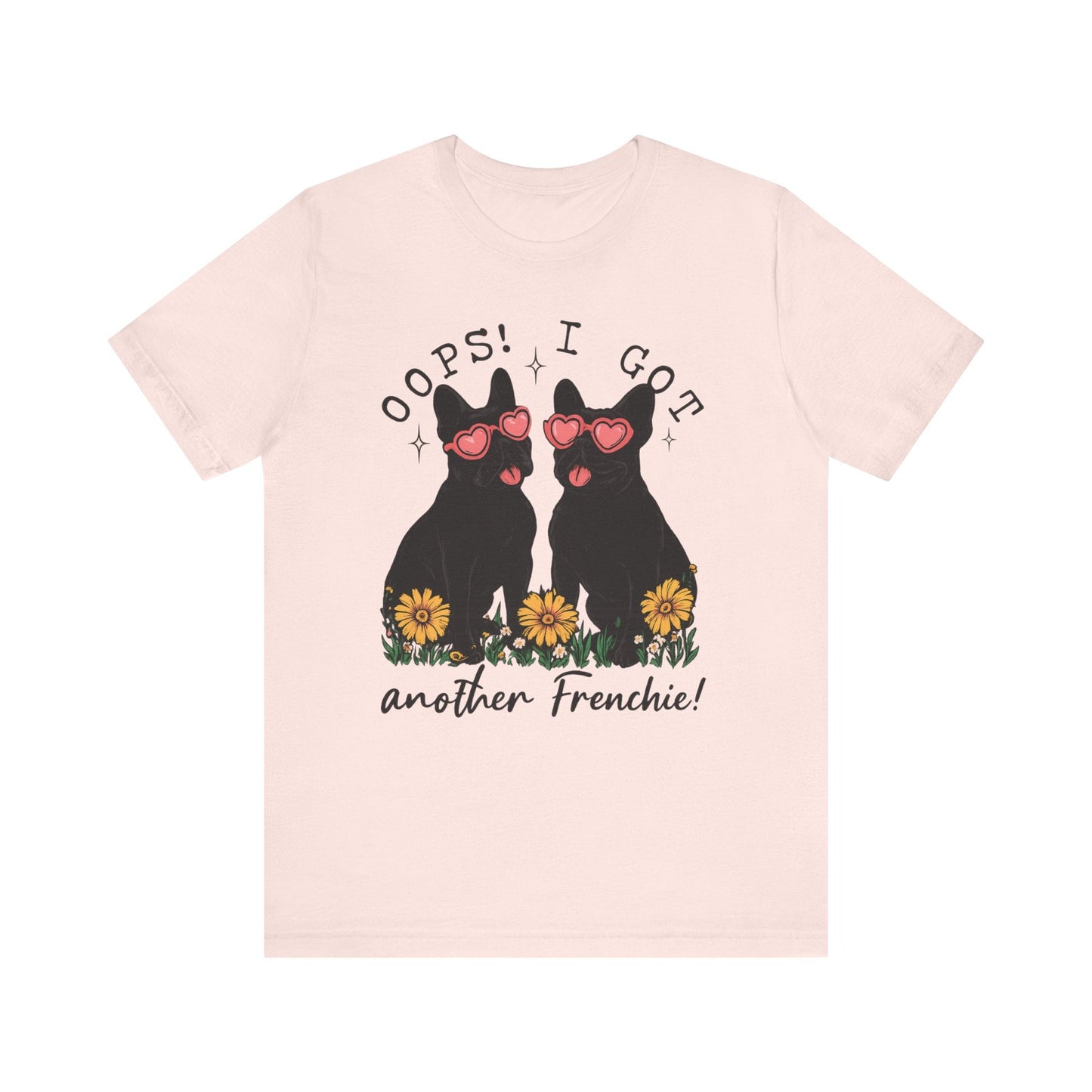 Black French Bulldog Oops TShirt