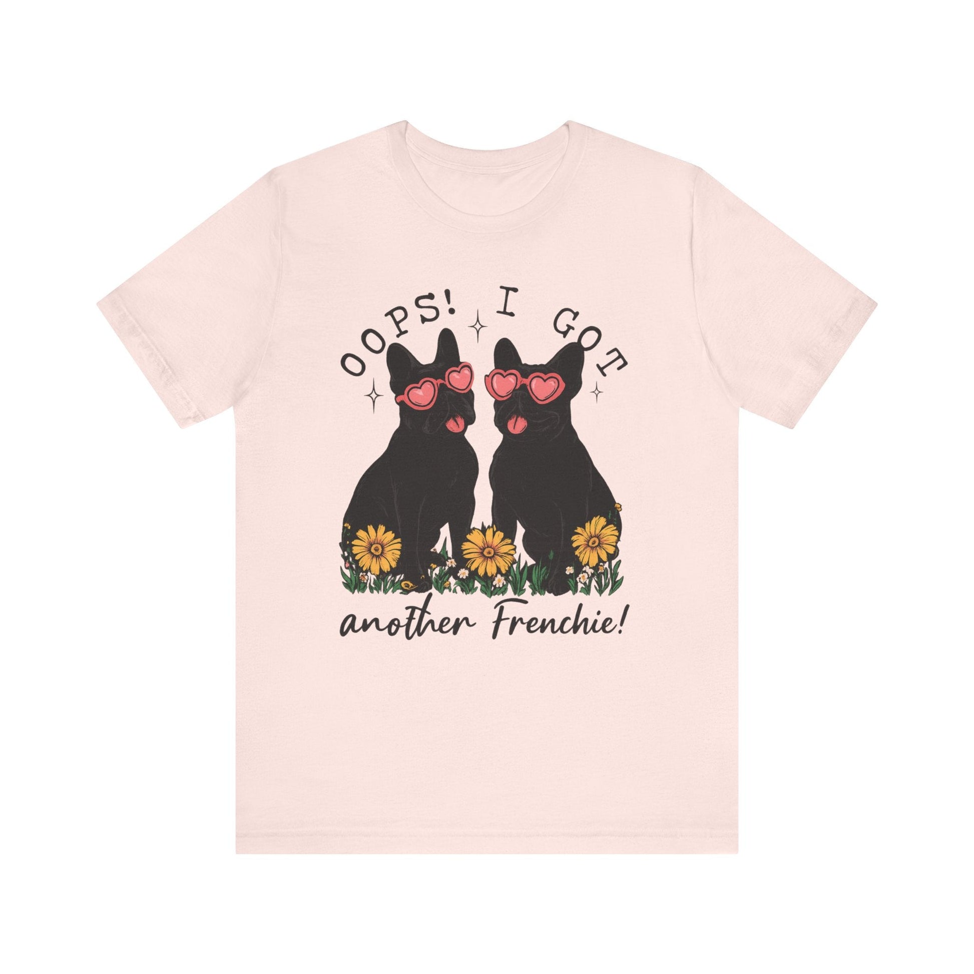 Black French Bulldog Oops TShirt