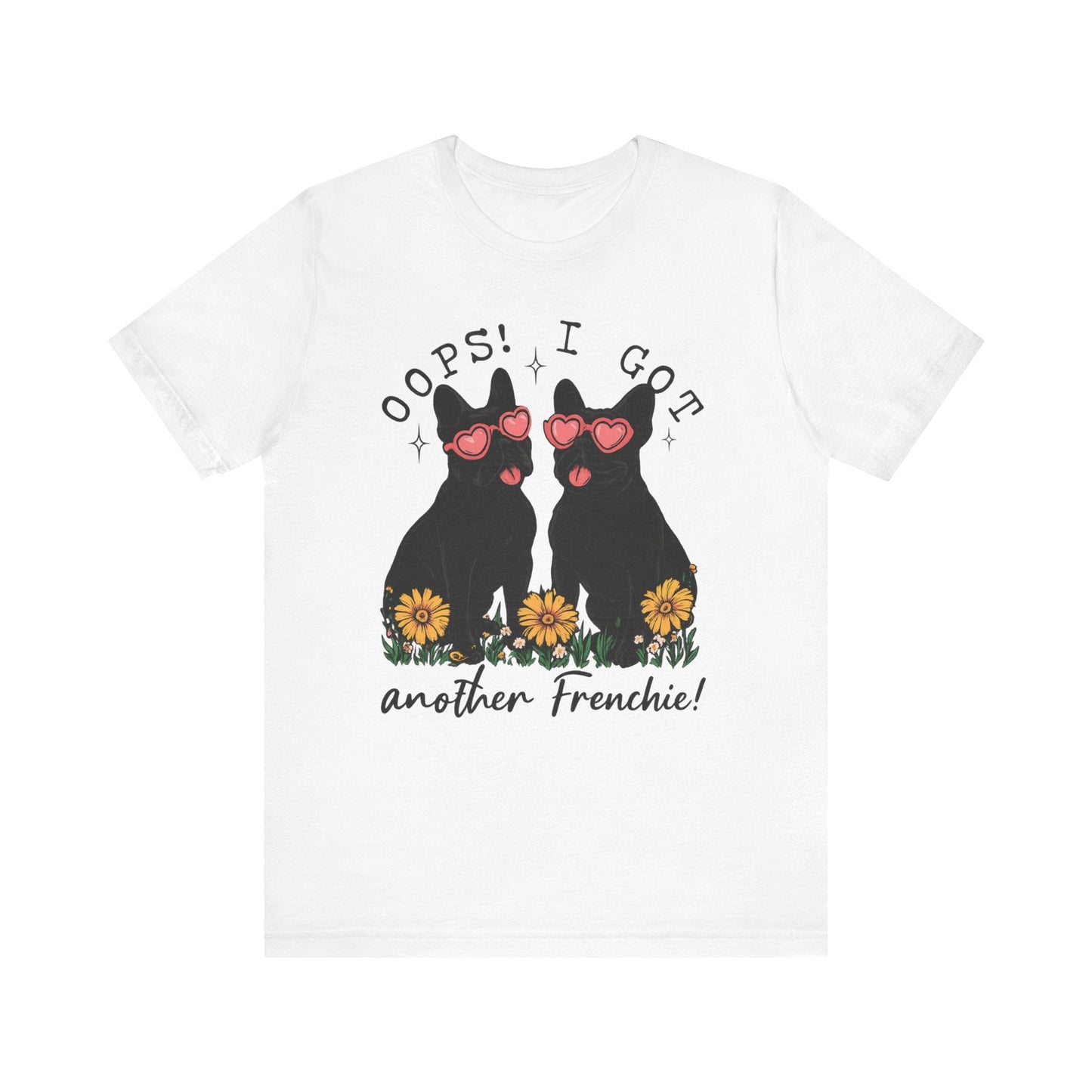 Black French Bulldog Oops TShirt