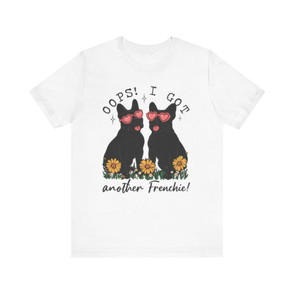 Black French Bulldog Oops TShirt