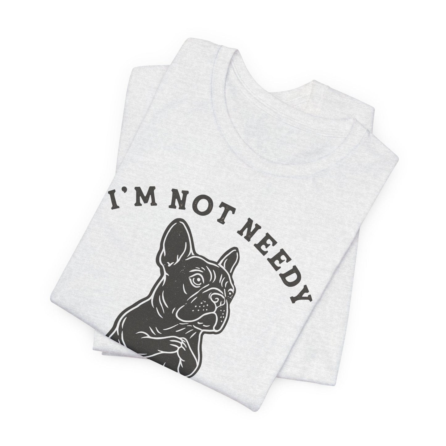 Black French Bulldog Wanty TShirt