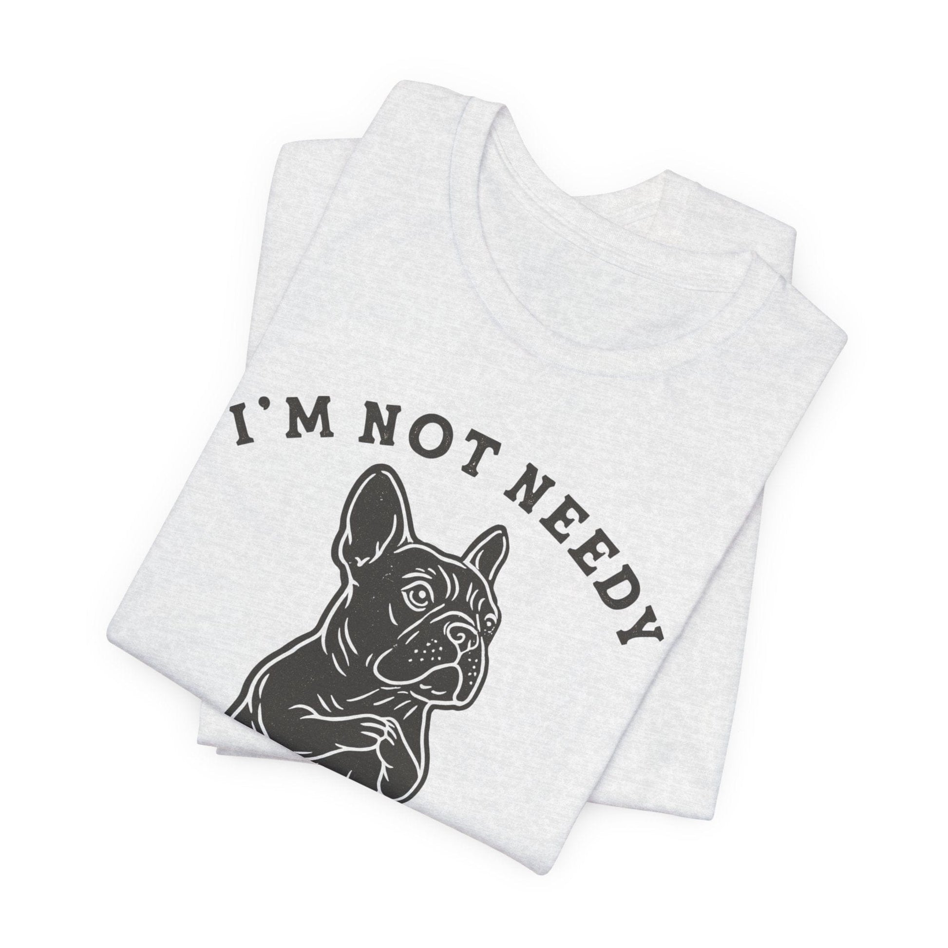 Black French Bulldog Wanty TShirt