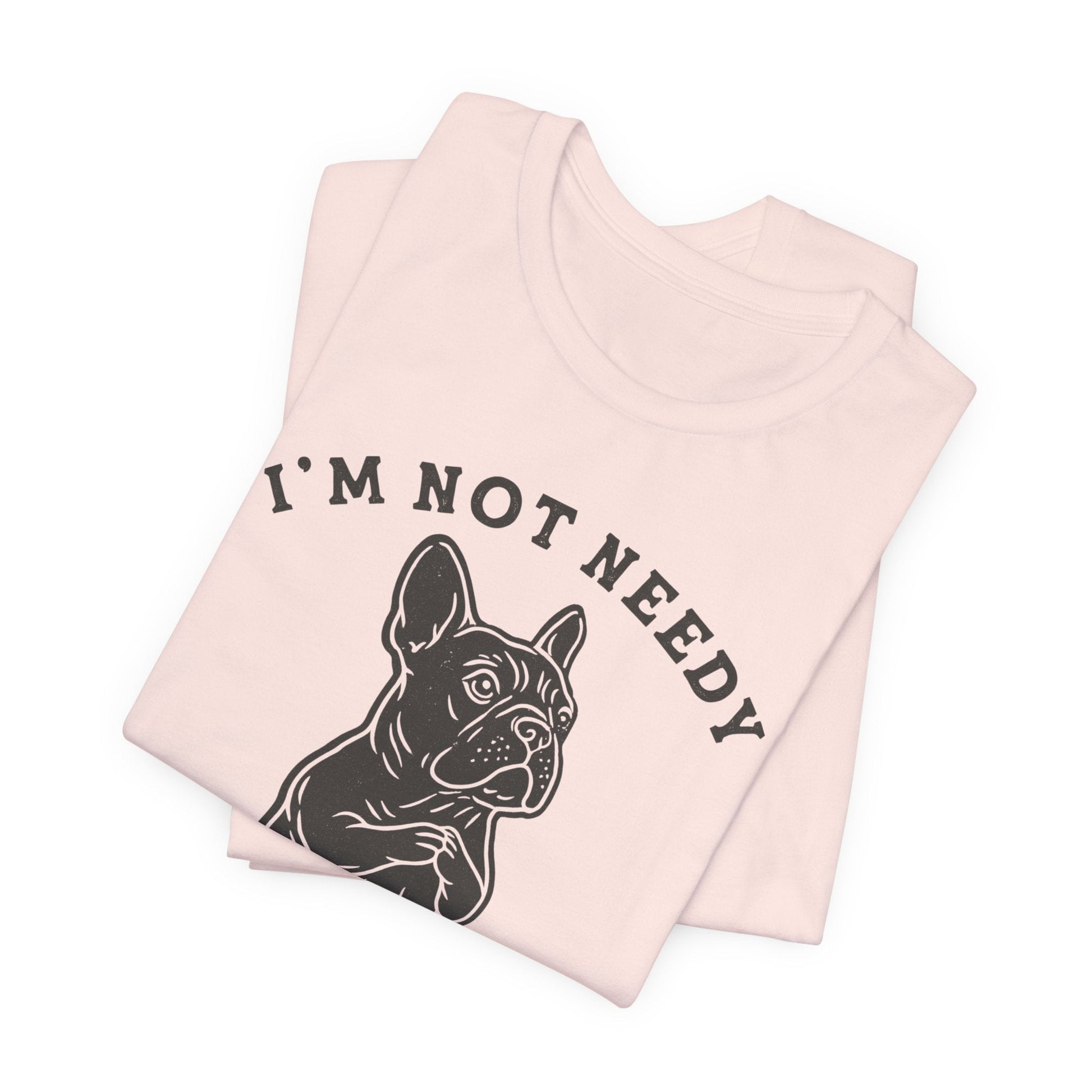 Black French Bulldog Wanty TShirt