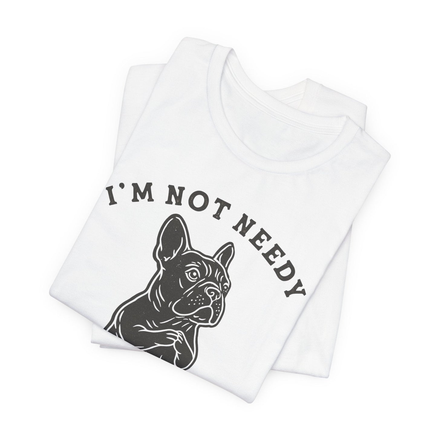 Black French Bulldog Wanty TShirt