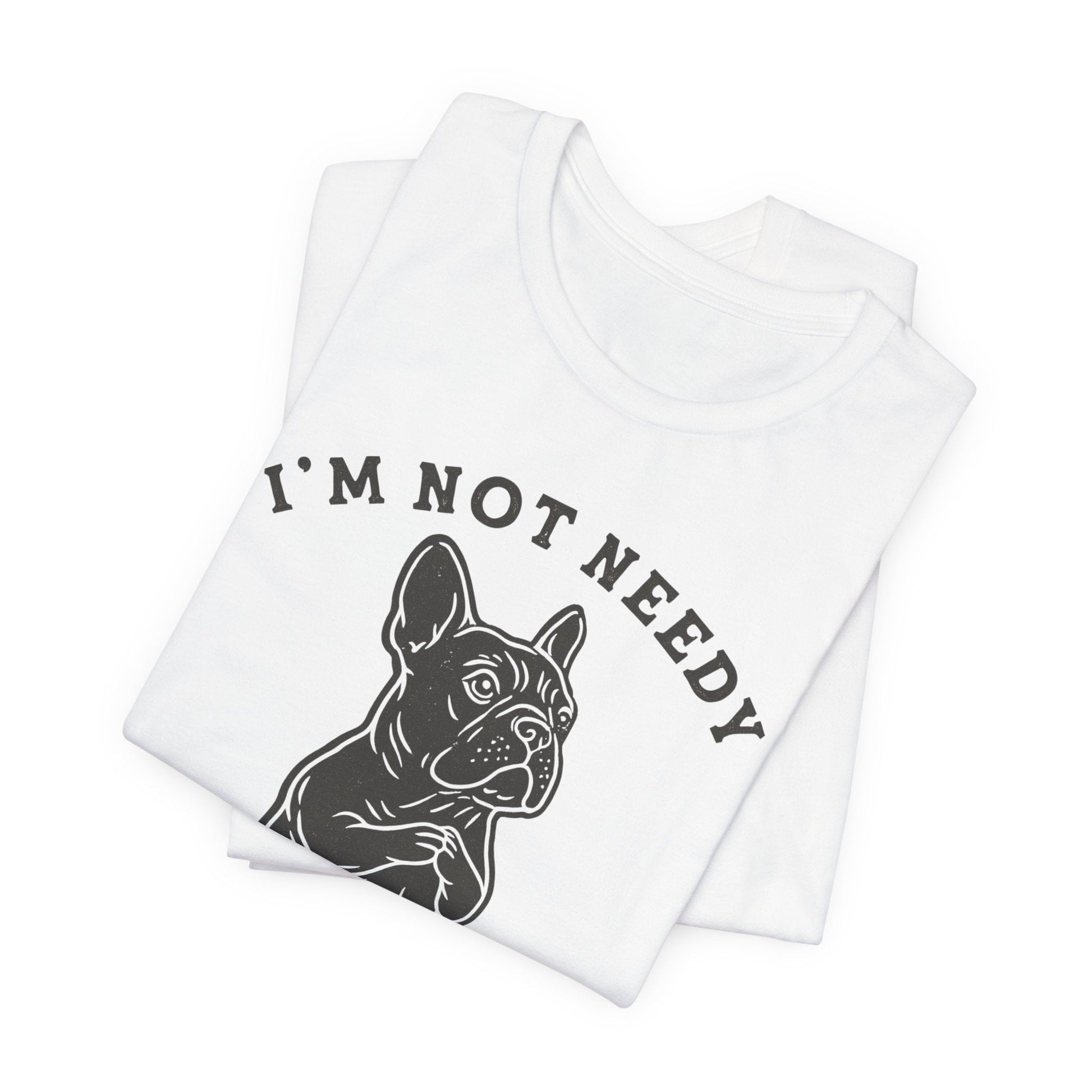 Black French Bulldog Wanty TShirt
